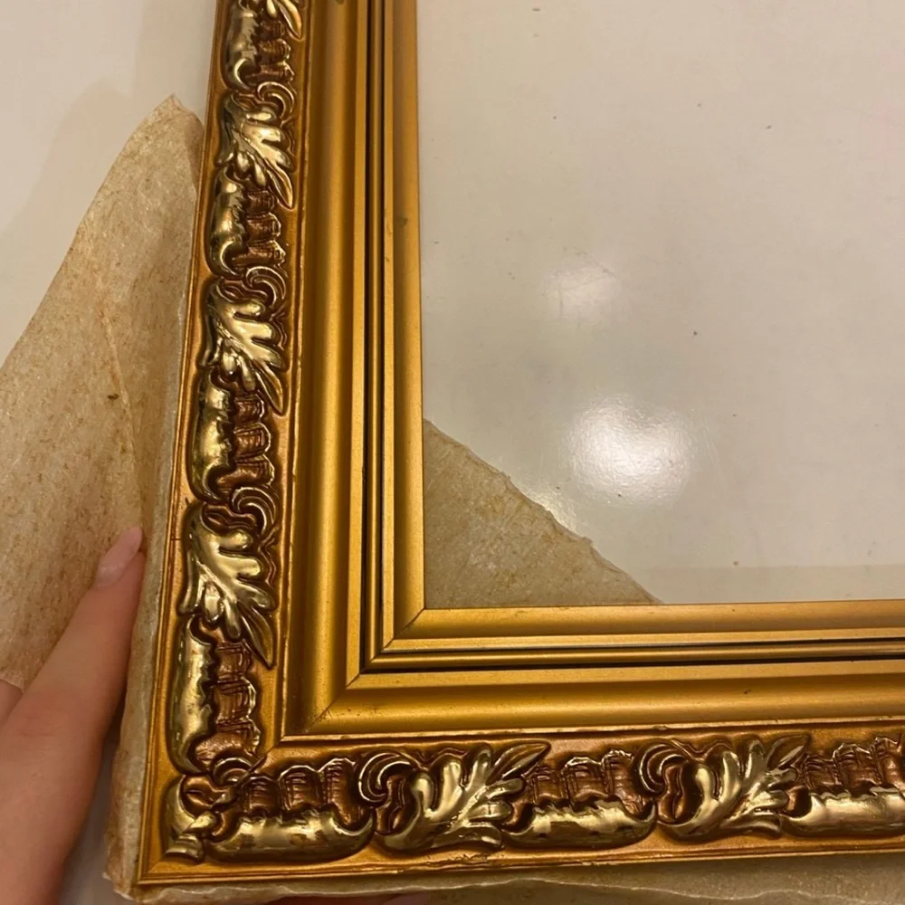 Vintage wooden picture frame no glass 20 x16